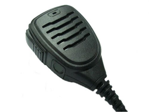 Heavy Duty Compact Rugged MOTOROLA Speaker Mic w/ 3.5 mm Earpiece Port LOOK!