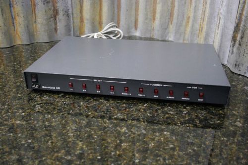 American Dynamics Super Quad HR Model AD1476 Commercial CCTV Switcher FREE S&amp;H