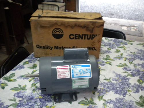 CENTURY 1.5 HP 3450 RPM PHASE 1  ELECTRIC MOTOR B754