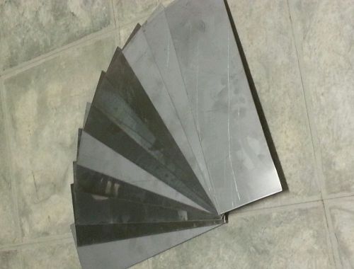 Stainless steel 304 plate 18 gage 12&#034; x 4&#034;+-  metal sheet  welding tig mig