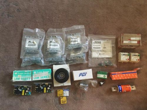 Electronics Assorted Lot  Power Supplies Time Delays CMC ETA ROCKWELL PCI FERRAZ