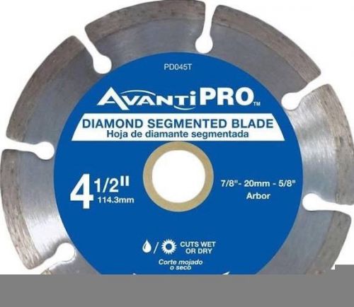 AvantiPRO  4-1/2&#034;(114.3mm) Diamond Segmented Turbo Blade