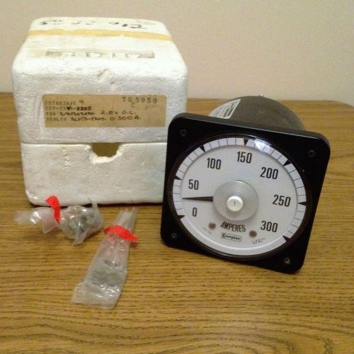 CROMPTON 705950  2.5VDC 0-300A AMMETER