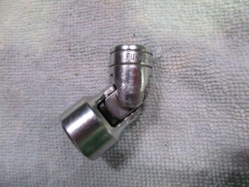 Vintage Snap-on FU-22-A 3/8&#034; Drive 11/16&#034; Universal Flex Swivel Socket, 12-pt