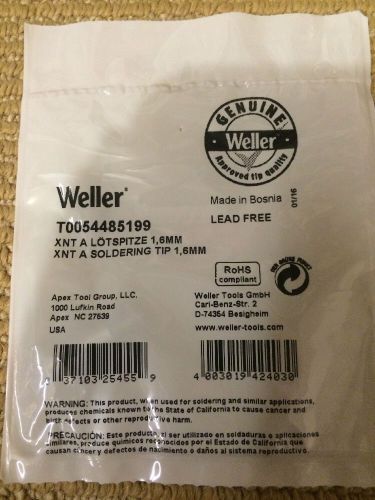 WELLER XNTA Soldering Tip, Chisel , 1.6mm