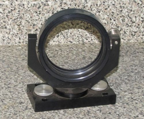 ++ ORIEL 3 3/4&#034; SWIVEL MIRROR  OPTICAL MOUNT