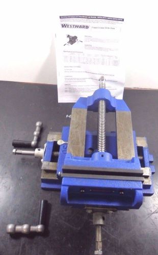 Drill Press Vise, Cross Slide, 6&#034; Cross Slide, Stationary, |JF3| RL