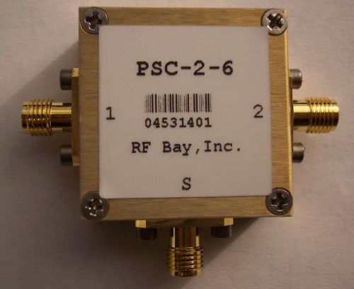 1-650MHz 2-Way Power Splitter PSC-2-6,New, SMA