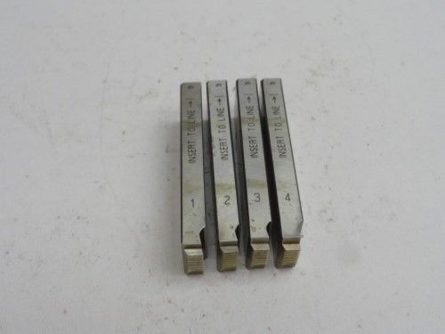 New ridgid high speed universal pipe threader die set 1/2&#034;-3/4&#034; npt for sale