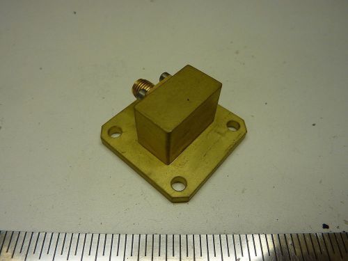 WR75 waveguide to SMA coax transition Ku satellite - Make offer