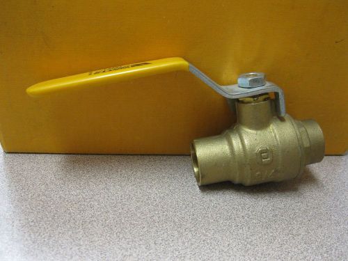 Watts 3/4&#034; Sweat On Ball Valve NEW FREE SHIPPING Box A-21