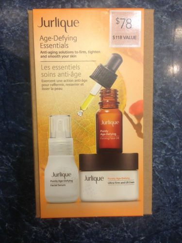 Jurlique Age Defying Essentials Trio kit NEW IN BOX $118 Value