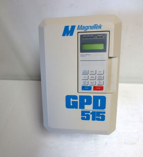 MAGNETEK GPD515C-A033 YASKAWA CIMR-G5U27P5 SPINDLE DRIVE. EXCHANGE SERVICE