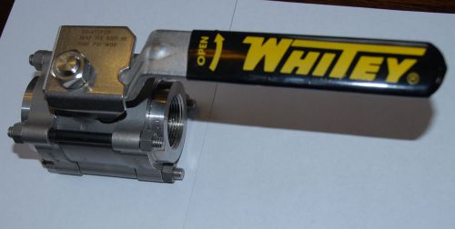 Swagelok Whitey SS-67TF20 1 1/4&#034; NPT Ball Valve