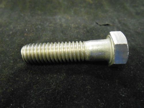 3/8&#034; x 1 1/2&#034; STAINLESS STEEL BOLT, LOT OF 30