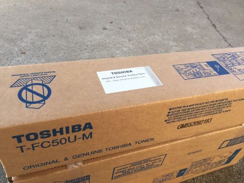 Toshiba Original &amp; Genuine Toner T-FC50U-M Magenta