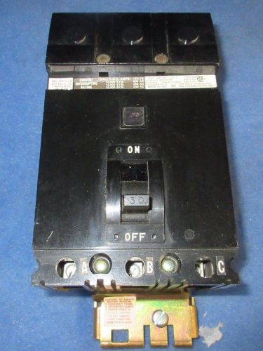 SQUARE D FAB 3 pole 30 amp 600v FAB36030  Circuit Breaker Iline  2 yr warranty