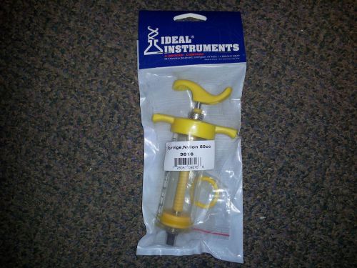 50cc Injector Drencher Adjust Dose Syringe Re-Usable Sheep Goat Swine Wormer