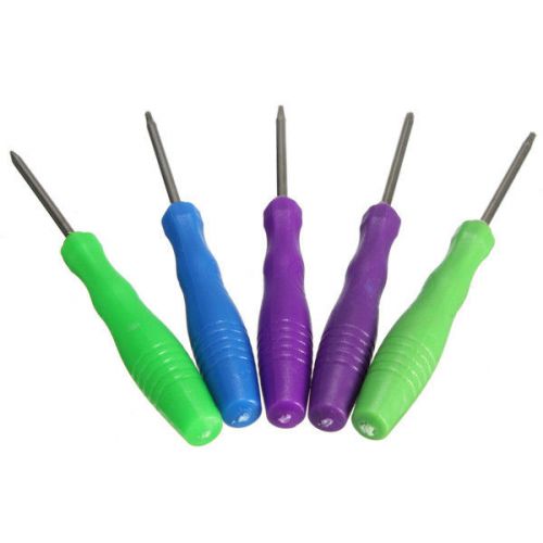New 5 in 1 t2 t3 t4 t5 t6 torx magnetic screwdriver repair opening tools set for sale