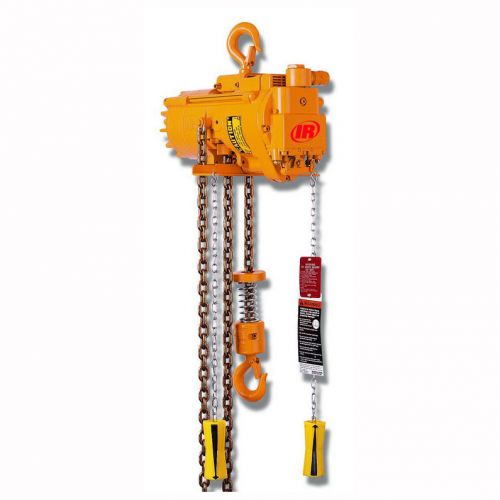 Ingersoll Rand ML500K-2B10-B6S Hoist, Air Chain, 1,100 Lb Cap, 10 Ft Lift