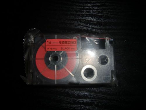 Casio IR-18FRD tape cartridge for label printers: size 18mm