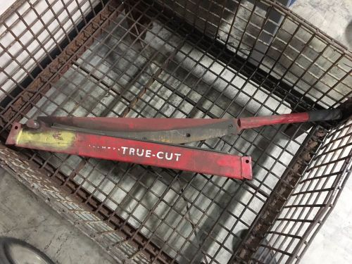 True Cut Guillotine Manual Metal Shear
