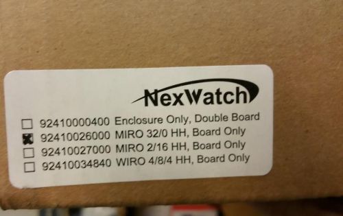 Honeywell NexSentry NexWatch 92410026000 MIRO 32/0 for STAR 2