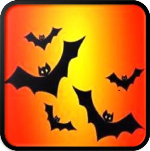 30 Custom Halloween Bats Personalized Address Labels