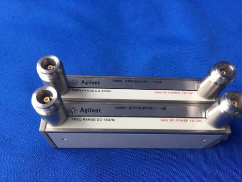 1pcs Agilent 8494H /002/024/060 DC -18GHz 0-11dB step Attenuator