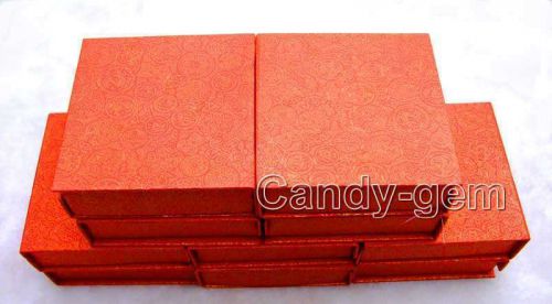 WHOLESALE 10X Red Square Big 9.2*9.2*3cm Multi Purpose Jewelry Displays box-bo25