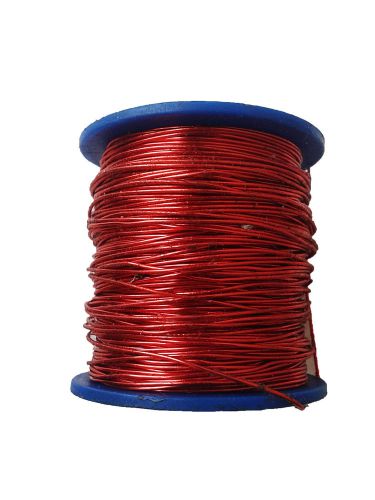 0.6mm 22 AWG Gauge Enameled Red Copper Craft Florist Decor Magnet Wire 155C