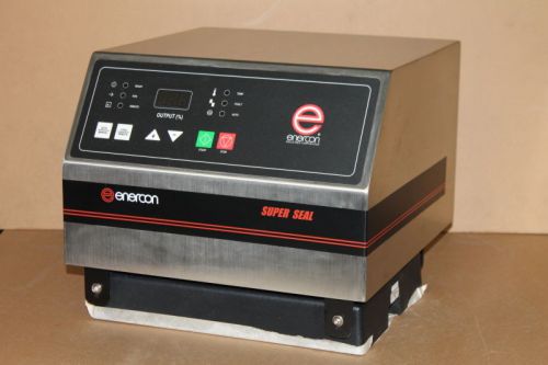 Induction sealer, Cap sealer, Superseal 75 HF/HV LM5022-16, Enercon Ind