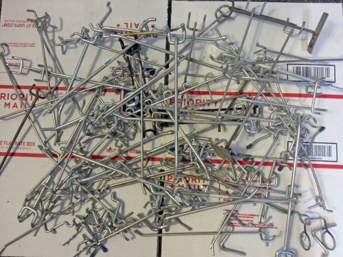 Huge Lot of 112 Pegboard Hangers $224 value Tool Board Pegs