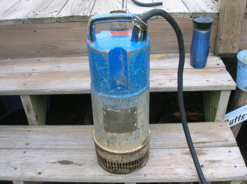 Flygt  2052.170-0082  Submersible pump 1.7 HP  115V  / + 100&#039; of 2&#034; hose