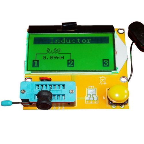 Lcr-t3 transistor tester diode triode capactitance esr lcr meter mos pnp npn dt for sale