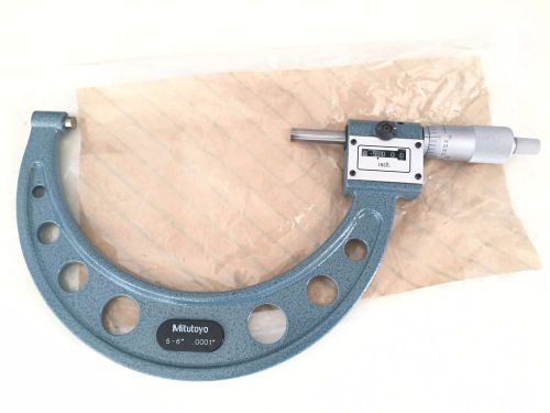 Mitutoyo 193-216 digit outside micrometer 5-6&#034; .0001&#034; for sale