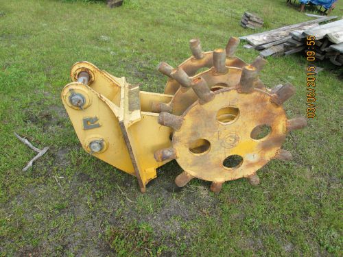 Rockland Sheeps Foot Excavator / Backhoe Compactor Wheel