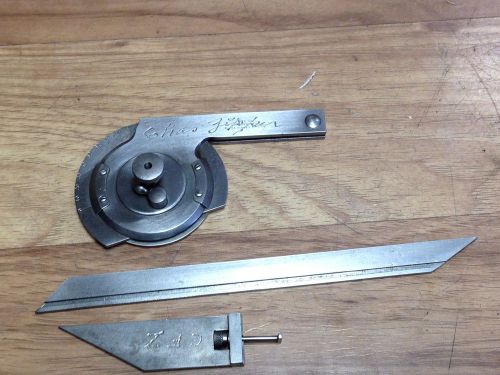 STARRETT NO 403 PROTRACTOR W/ 6&#034; BLADE