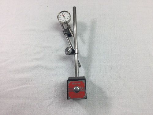 Starrett No. 657 Magnetic Base W/No. 196J Indicator Super Clean