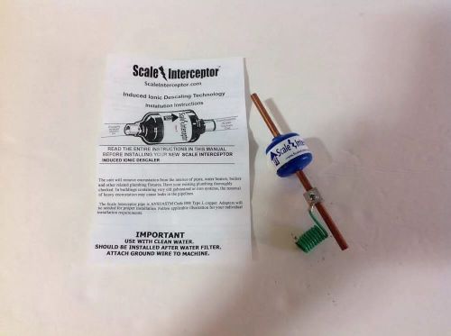 Scale Interceptor Induced Ionic Descaling