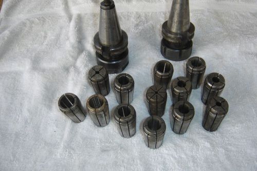 Kennametal cv40tg100300  for tg 100 collets plus 14 collets for sale