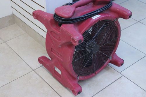 Dri-Eaz Air Mover Blower Floor Carpet Fan F259-BUR