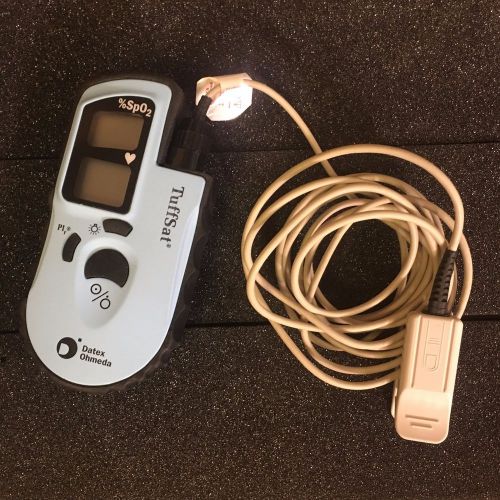 Datex Ohmeda TuffSat SpO2 Hand Held Monitor with Finger Probe