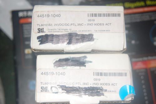 ( 2 )old stock sti 44519-1040 / tl8012  safety interlock switch / gaurd locking for sale