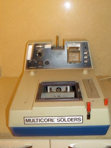 MULTICORE UNIVERSAL SOLDERABILITY TESTER- MULTICORE SOLDERS