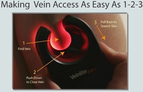 Veinlite EMS Adult Baby Transilluminator Vein Finder