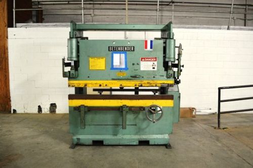 Betenbender model 50-6 press brake 50 ton x 6&#039; for sale