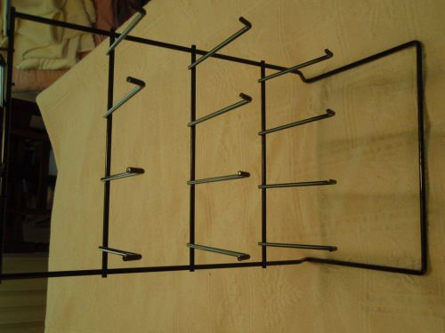 STORE BLACK METAL JEWELRY RACK  15&#034; X 9&#034; X 7&#034;