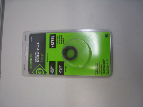 Greenlee 3/4&#034; Slug-Buster Knockout Punch + Die  124AVP 721-3/4P NEW