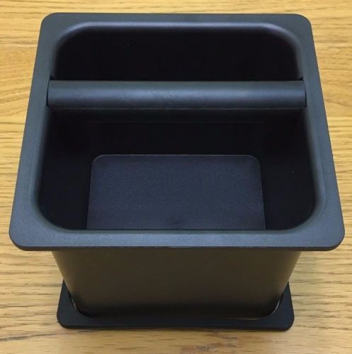 New, Barista Basic Knockbox (6&#034; x 6&#034; x 5&#034;) Closed Bottom